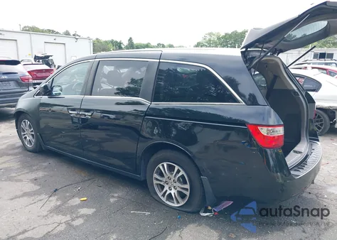 2011 Honda Odyssey Ex-L z USA, uszkodzony, nr VIN 5FNRL5H69BB022409
